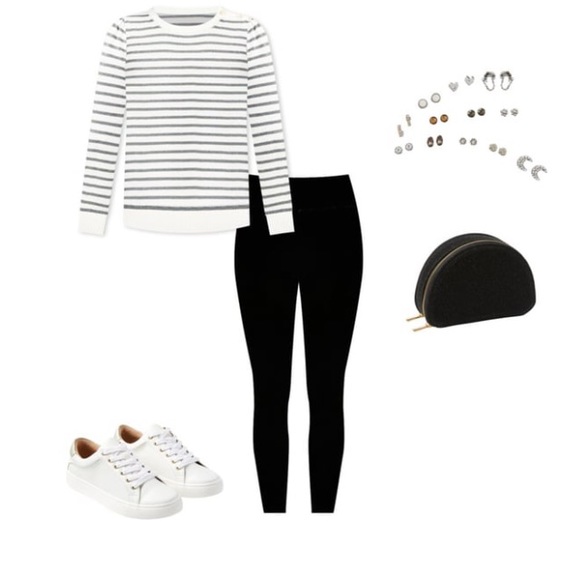 Loft Black Velvet Leggings Pants Size M Stretch - Picture 14 of 15